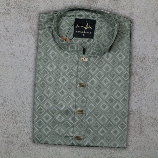 Khalifa'z Sage Lattice Panjabi - Image 3