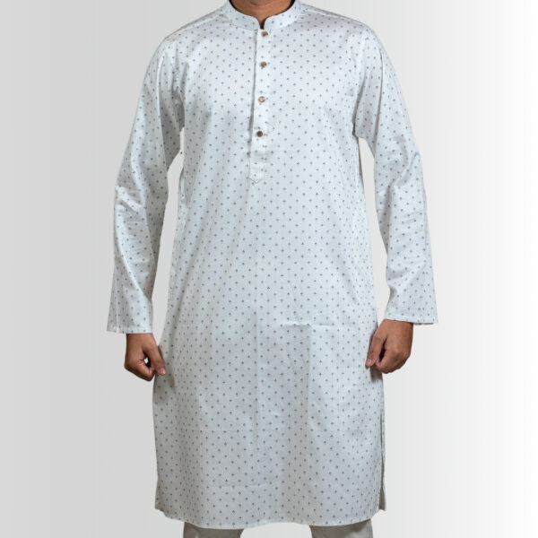 Khalifa'z Ivory Sprig Panjabi