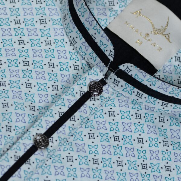 Khalifa'z Floral Lattice Panjabi - Image 2