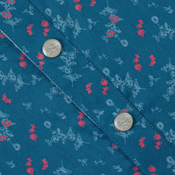 Khalifa'z Teal Bloom Panjabi - Image 3