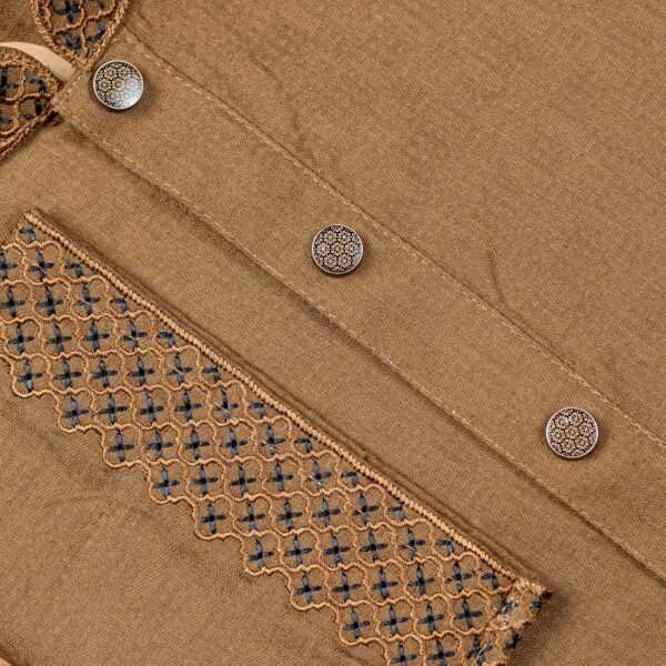 Khalifa'z Caramel Weave Panjabi - Image 3