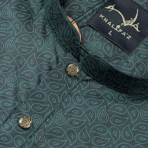 Khalifa'z Forest Paisley Panjabi - Image 2